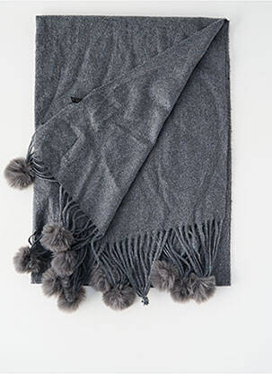Echarpe gris DODI femme