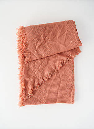 Foulard rose PIECES pour femme