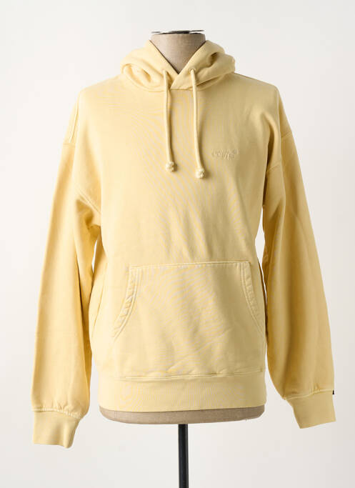Sweat-shirt à capuche beige LEVIS pour homme