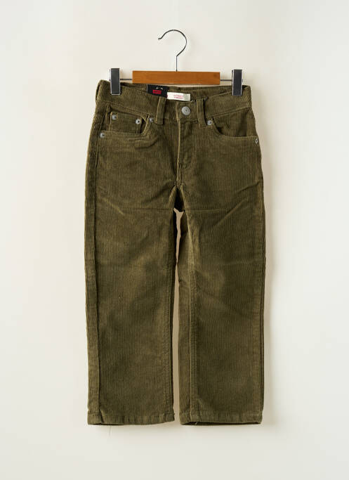 Pantalon droit vert LEVIS pour garçon