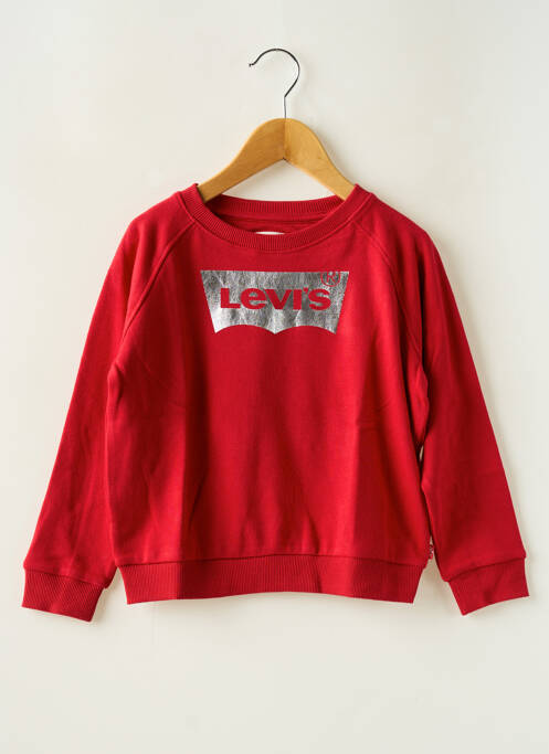 Sweat-shirt rouge LEVIS pour fille