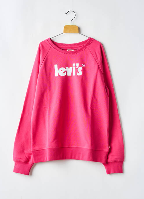 Sweat-shirt rose LEVIS pour fille