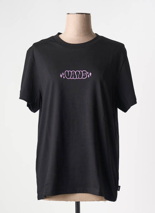 T-shirt noir VANS pour femme