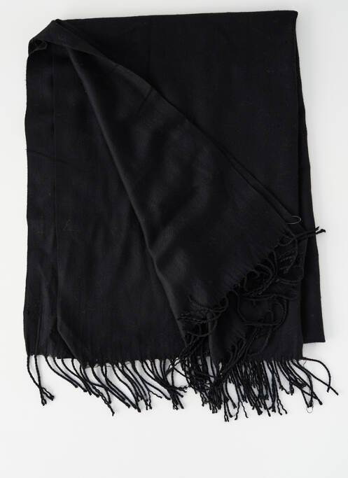 Echarpe noir PIECES pour femme