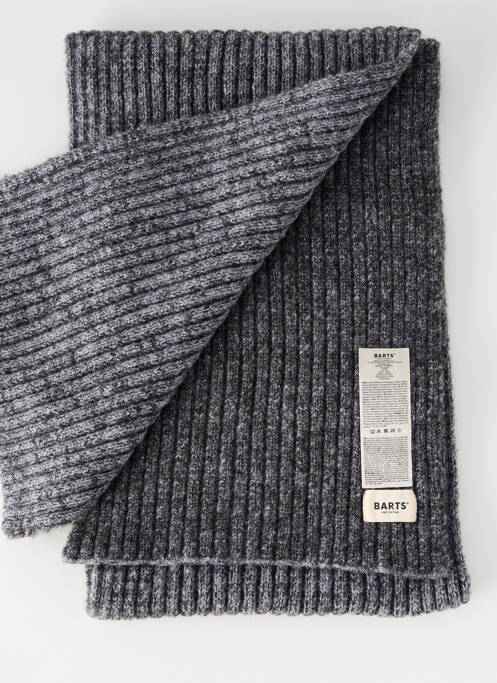 Echarpe gris BARTS pour homme