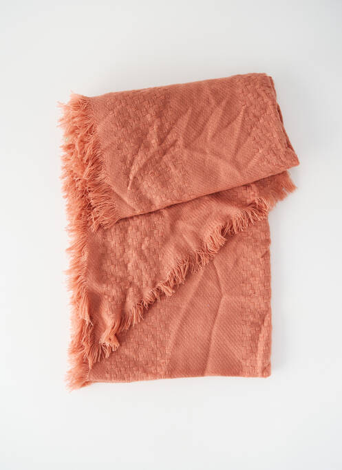 Foulard rose PIECES pour femme