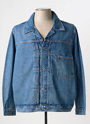 Veste en jean bleu LEVI'S homme