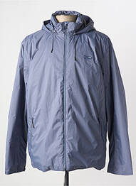 Parka col col montant bleu RAINS homme