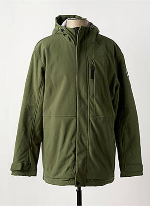 Parka capuche vert ICEPEAK homme