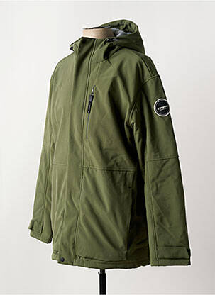 Parka capuche vert ICEPEAK homme