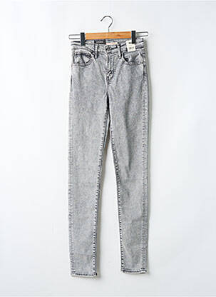 Jeans skinny gris LEVI'S femme