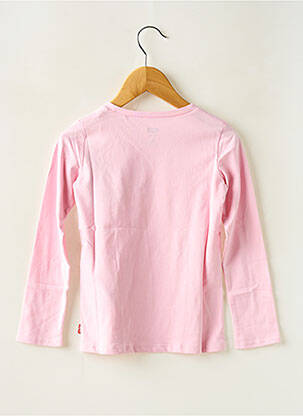 T-shirt col rond rose LEVI'S fille