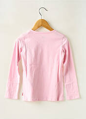 T-shirt rose LEVIS pour fille seconde vue