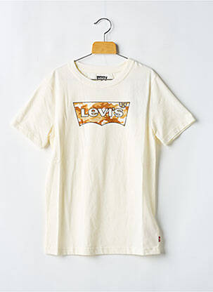 T-shirt col rond beige LEVI'S garçon
