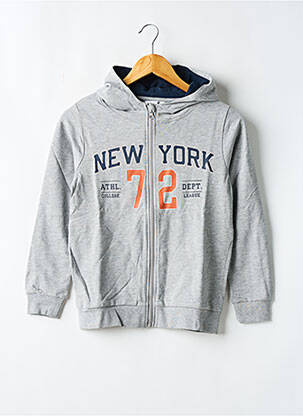 Veste casual gris NAME IT pour garçon