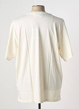 T-shirt col rond blanc ADIDAS homme