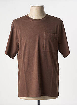 T-shirt col rond marron LEVI'S homme