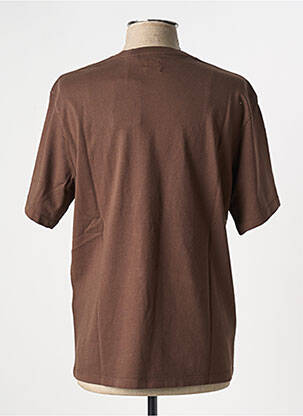 T-shirt col rond marron LEVI'S homme