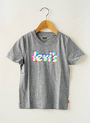T-shirt col rond gris LEVI'S garçon