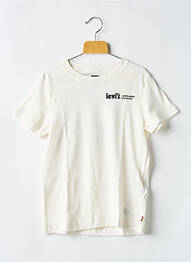 T-shirt col rond blanc LEVIS garcon