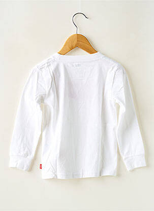 T-shirt col rond blanc LEVI'S garçon