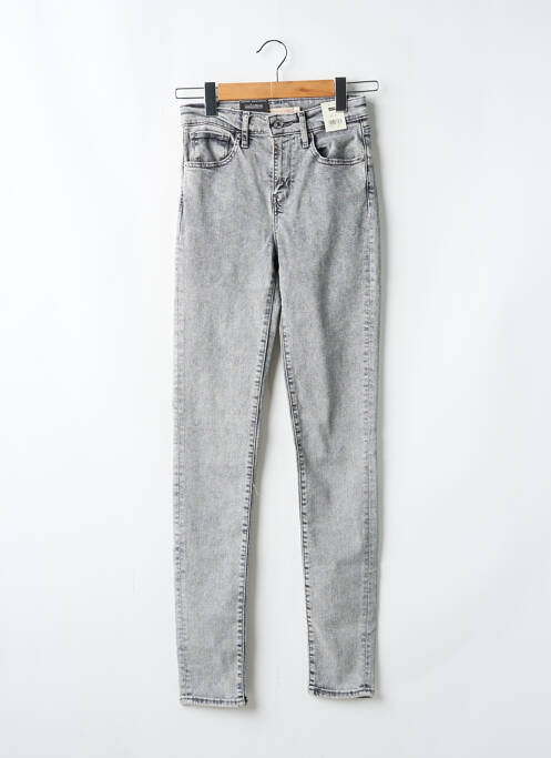 Jeans skinny gris LEVIS pour femme