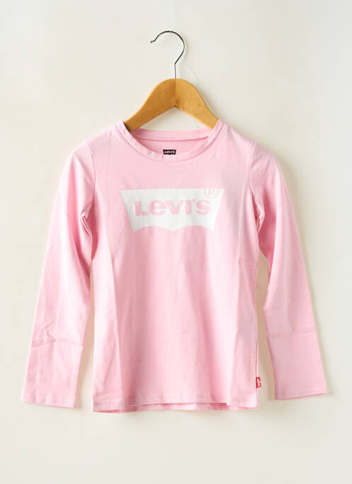 T-shirt rose LEVIS pour fille
