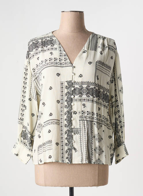 Top beige VILA pour femme