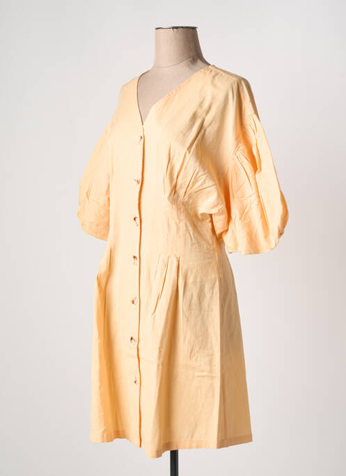 Robe courte orange VILA femme