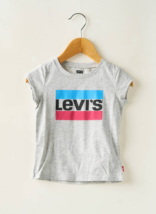 T-shirt gris LEVIS pour fille