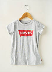 T-shirt gris LEVIS pour fille seconde vue