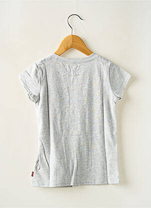 T-shirt col rond gris LEVI'S fille