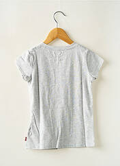 T-shirt gris LEVIS pour fille seconde vue