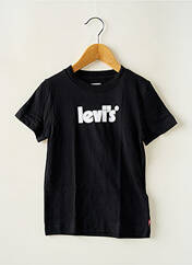 T-shirt noir LEVIS garçon seconde vue