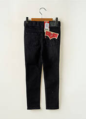 Jeans coupe slim noir LEVIS pour fille seconde vue