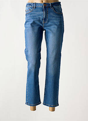 Jeans coupe droite bleu VILA femme