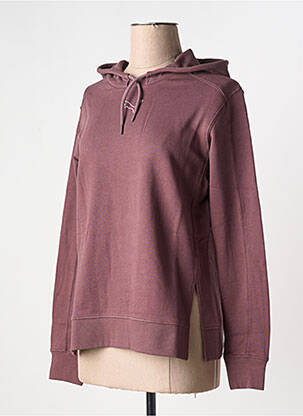 Sweat-shirt à capuche col rond violet PUMA femme