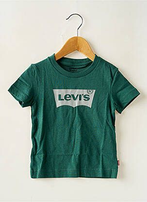 T-shirt col rond vert LEVI'S garçon