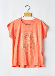 T-shirt orange NAME IT pour fille seconde vue