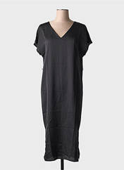 Robe mi-longue noir VILA pour femme seconde vue