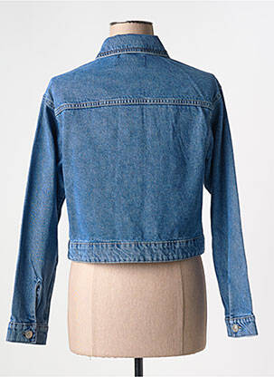 Veste casual col rond bleu PIECES femme