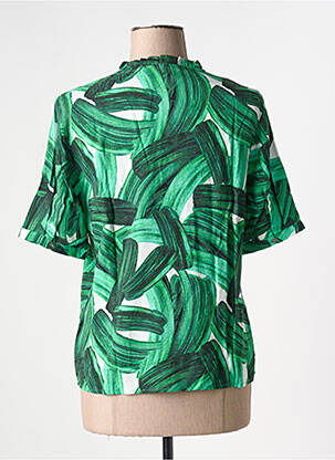 Blouse col v vert VILA femme