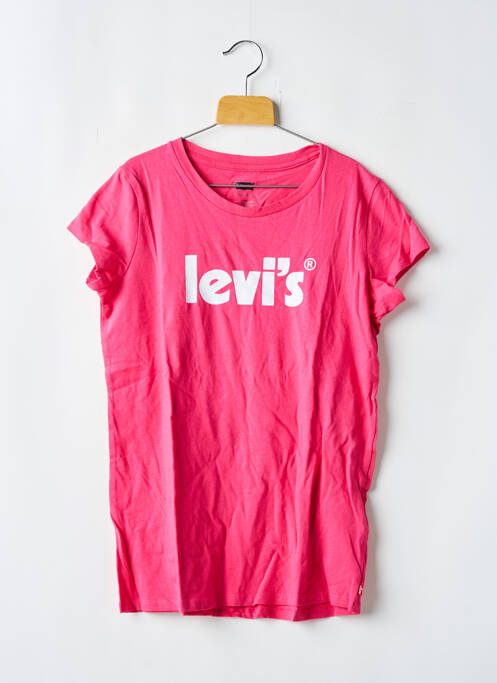 T-shirt rose LEVIS pour fille