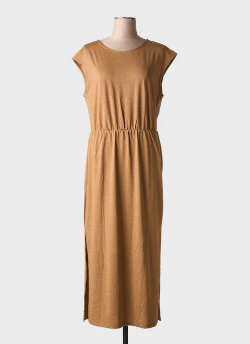 Robe longue marron VILA pour femme