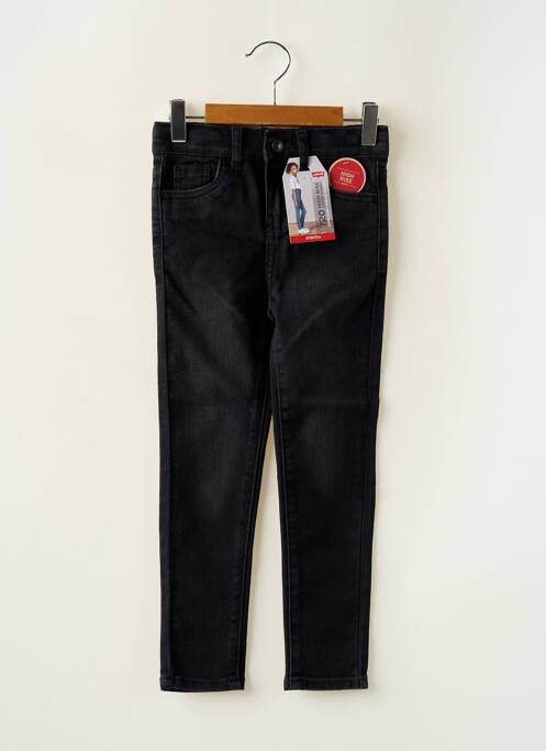 Jeans coupe slim noir LEVIS pour fille
