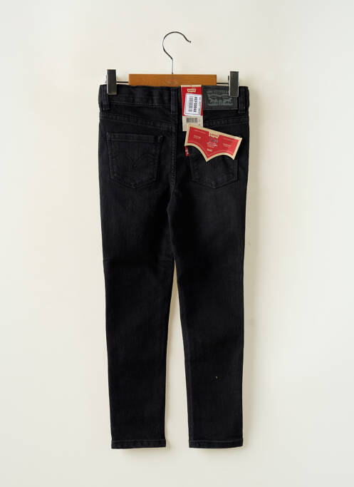 Jeans coupe slim noir LEVIS fille