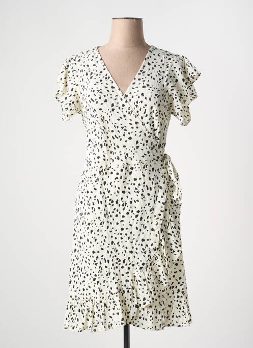 Robe courte beige VILA pour femme