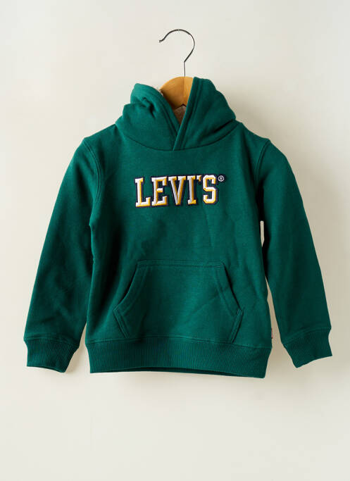 Sweat-shirt à capuche vert LEVIS garçon