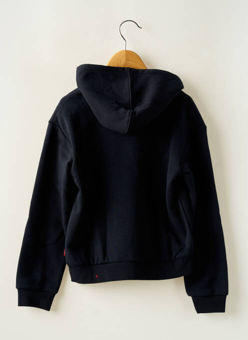 Sweat-shirt à capuche noir LEVIS fille