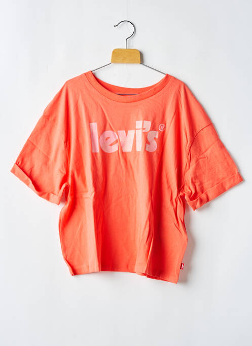 T-shirt orange LEVIS pour fille